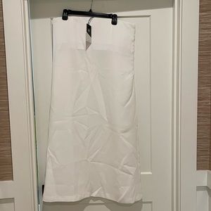 Tuckernuck Brand White Strapless Noir Cree Marin Dress